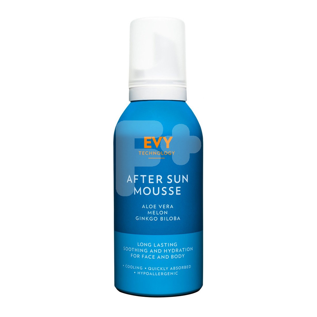 Sunscreen aftersun mousse