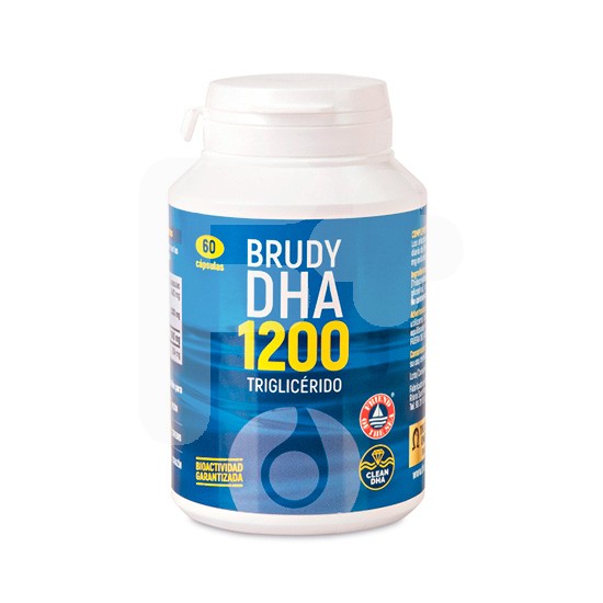 Brudy dha 1200 trigliceridos 60 cápsulas