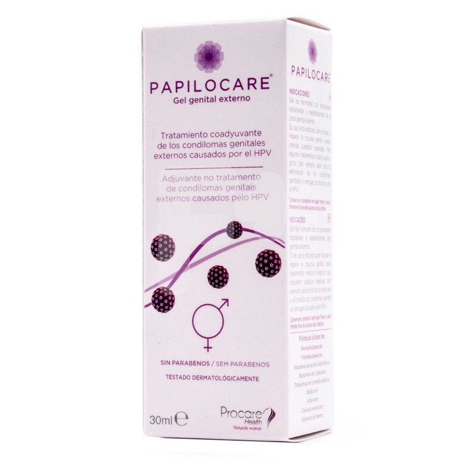 Papilocare gel genital externo 30ml