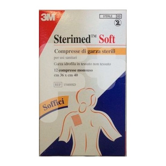 Sterimed soft 3m 36 x 40 12uds