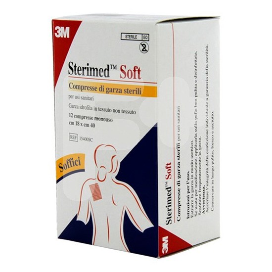 Sterimed soft 3m 18 x 40 12uds