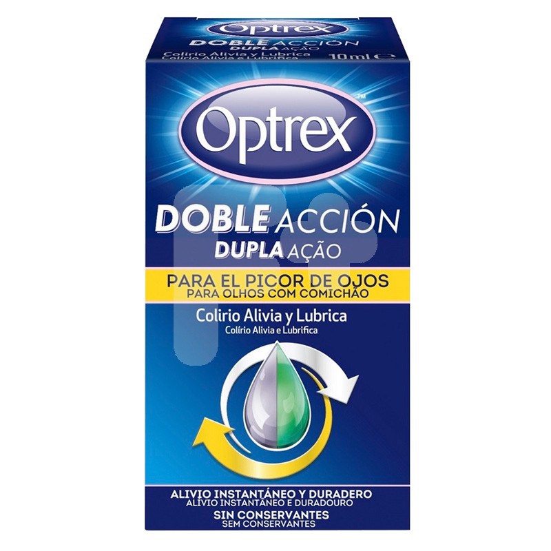 Optrex doble acción picor ojos 10ml