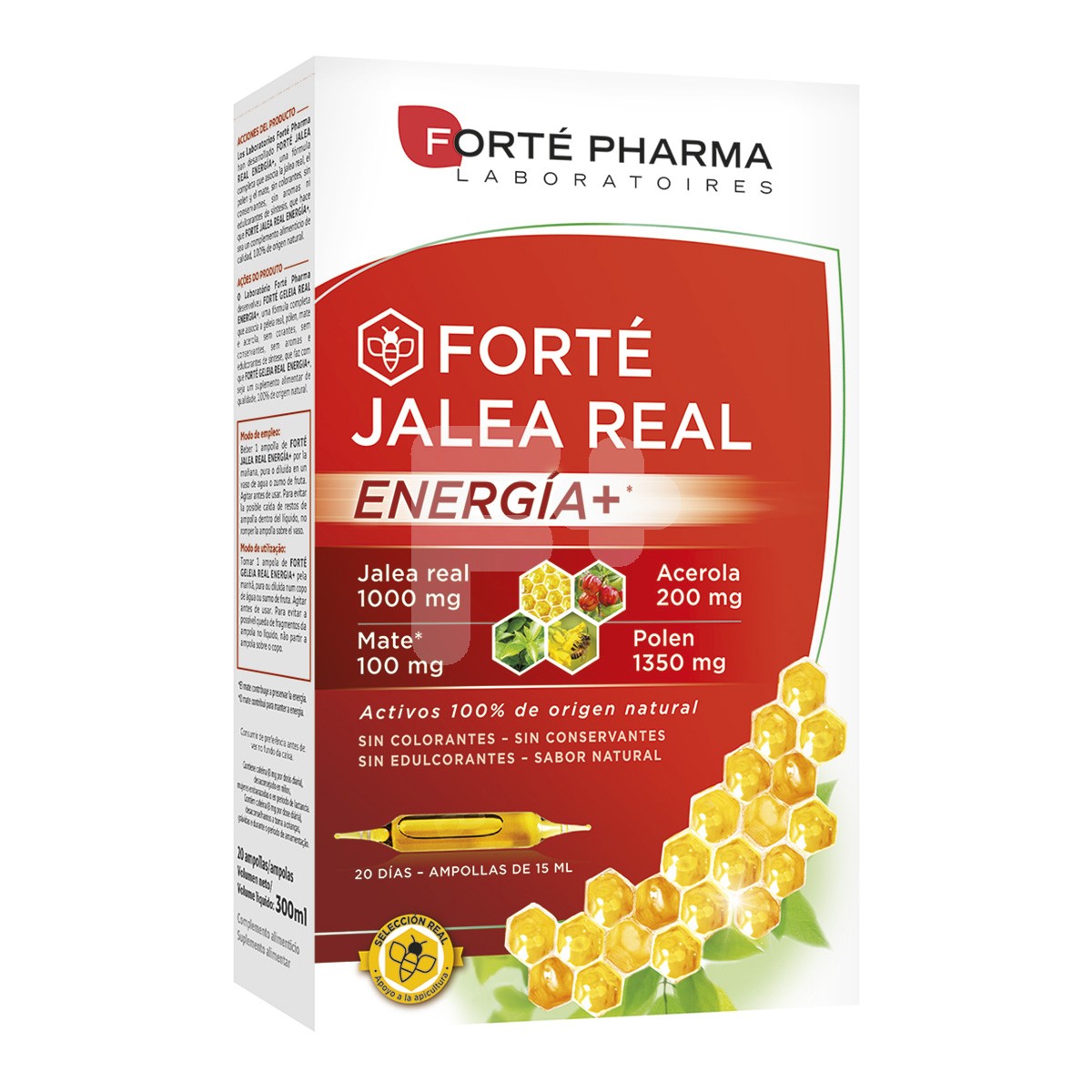 Forte pharma forte jalea real energia+ 20 ampollas