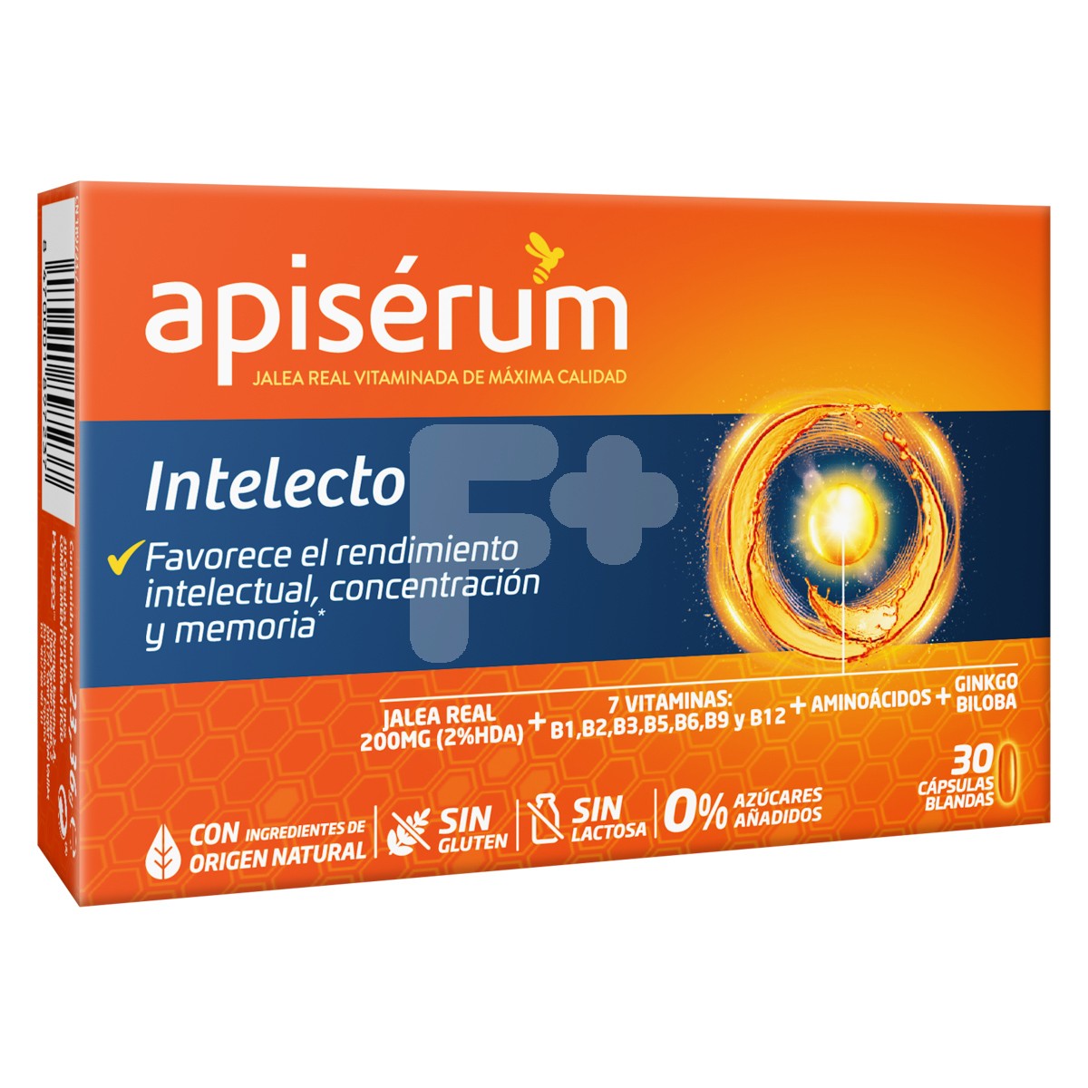 Apiserum intelecto 30 cápsulas