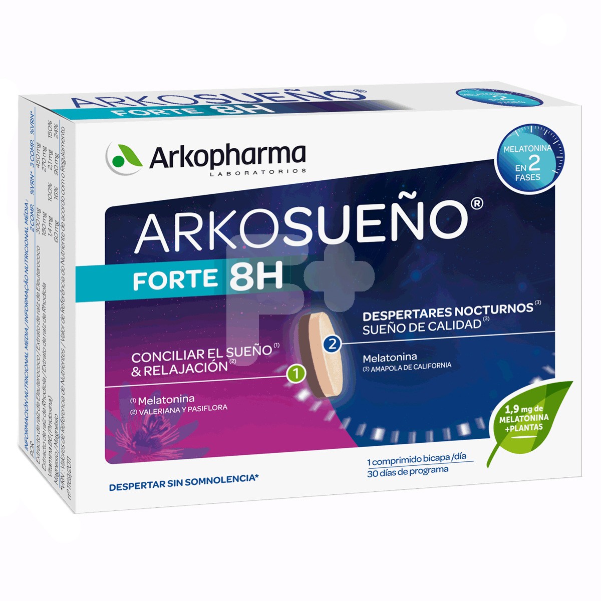 Arkorelax sueño cronoliberacion 30 comprimidos