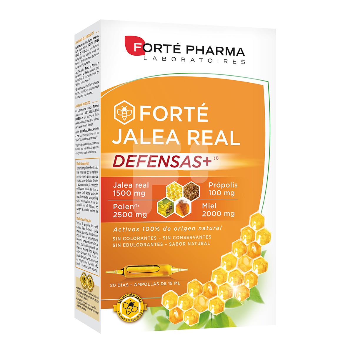 Forte Pharma forte jalea real defensas+ 20 ampollas