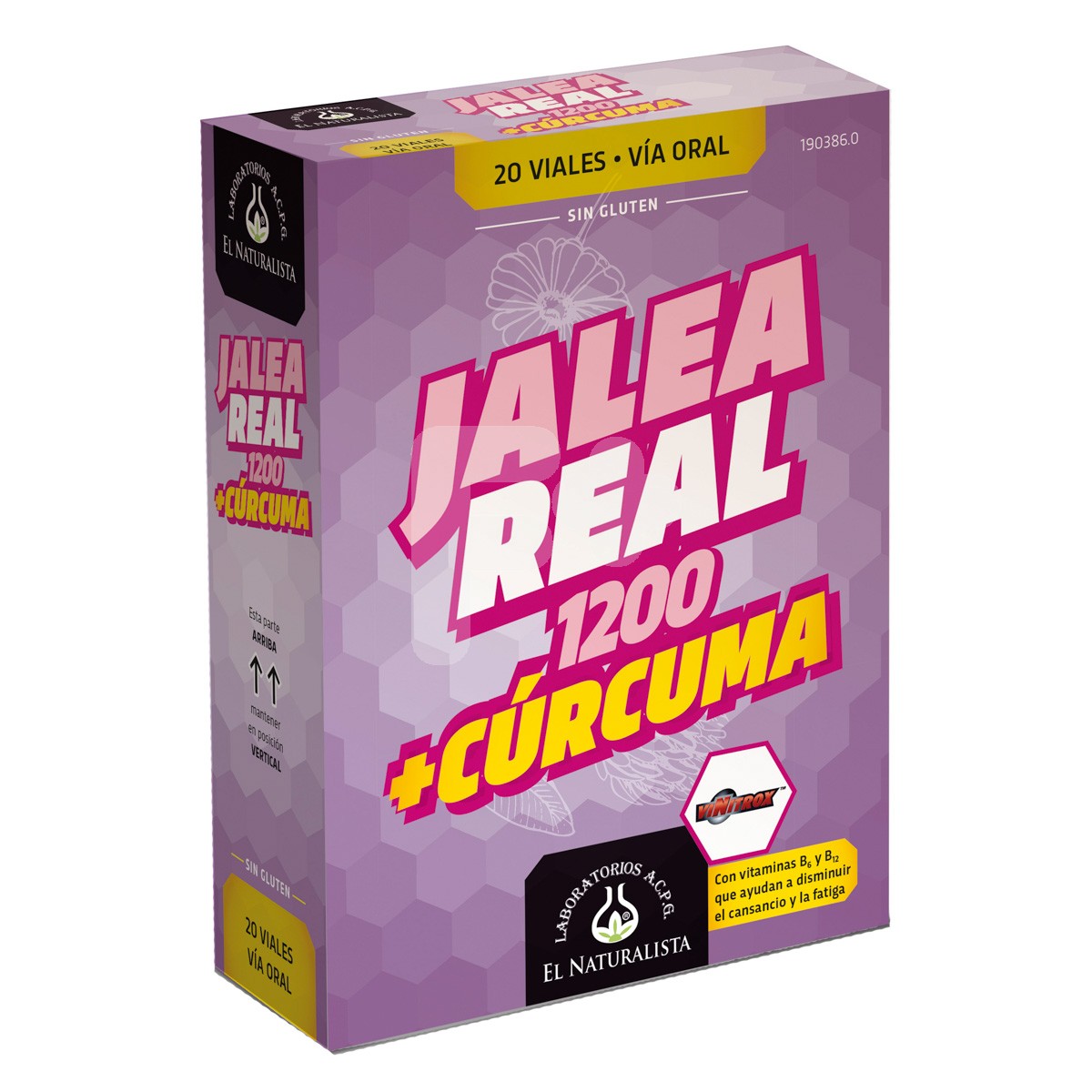 El Naturalista Jalea real sport 20 viales 1200mg