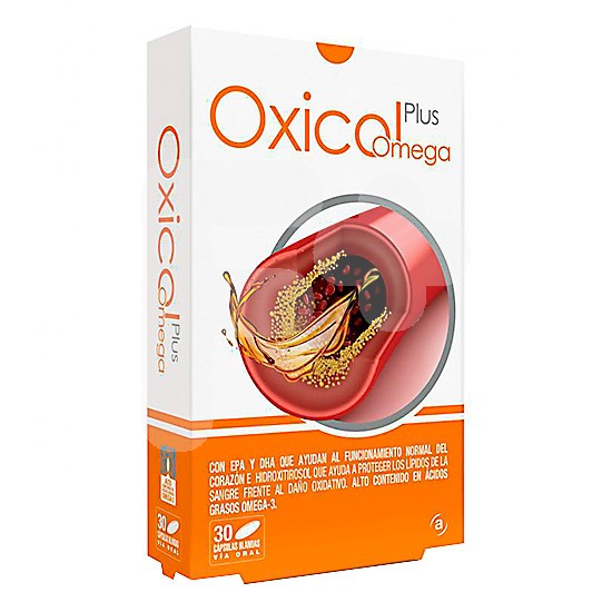 Oxicol plus omega 30 cápsulas