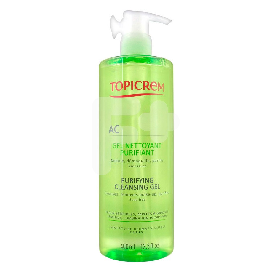 Topicrem Ac Gel Limpiador Purificante 400ml