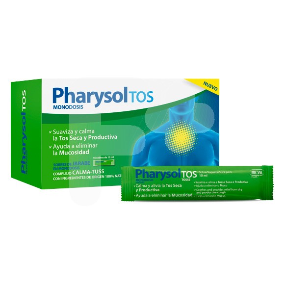 Pharysol tos 16 sobres