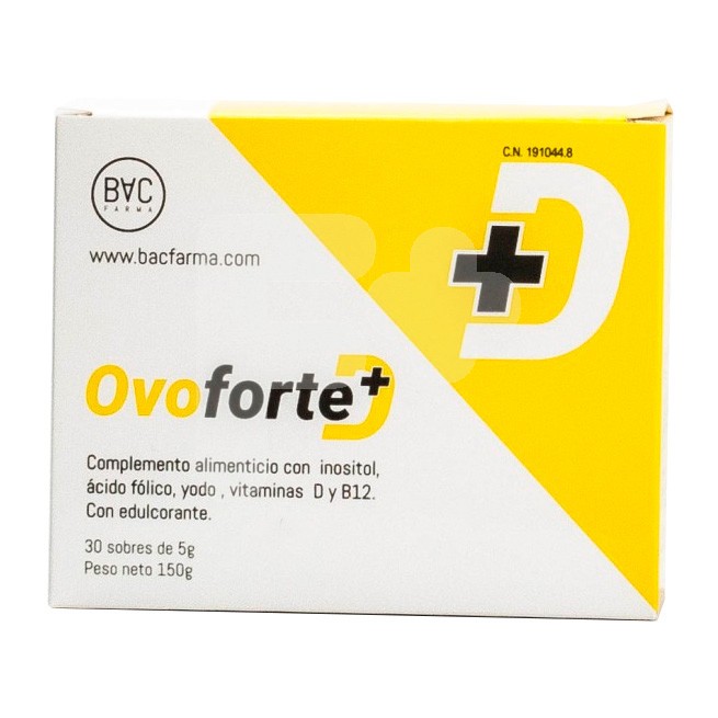 Ovoforte vitamina d 5g 30 sobres