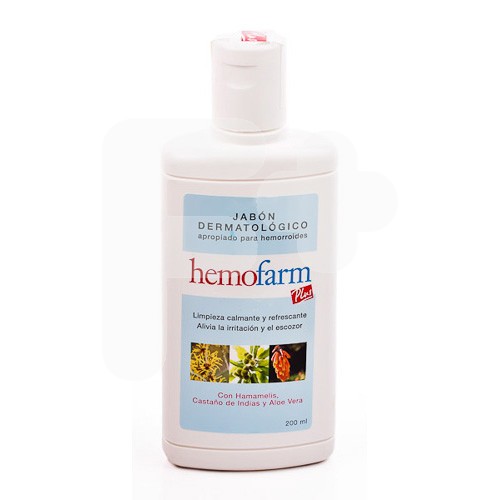 Hemofarm plus jabón líquido 200ml