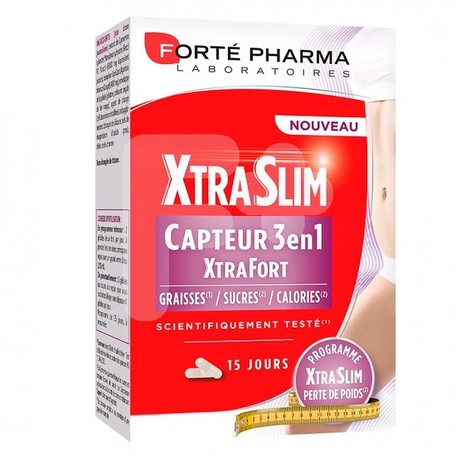 Forté Pharma XtraSlim captador 3 en 1 60 capsulas