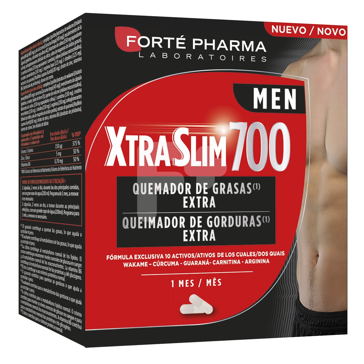 Forte pharma XtraSlim 700 men 120 capsulas