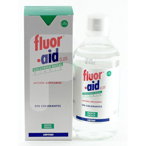 FLUOR-AID COLUTORIO 0,05 500 ML