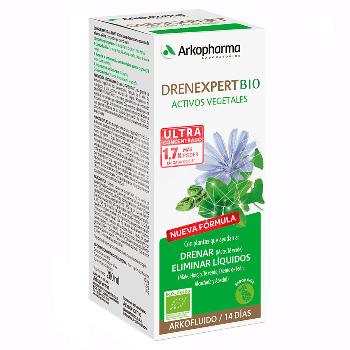 Arkopharma Drenexpert 14 días concentrado 280ml