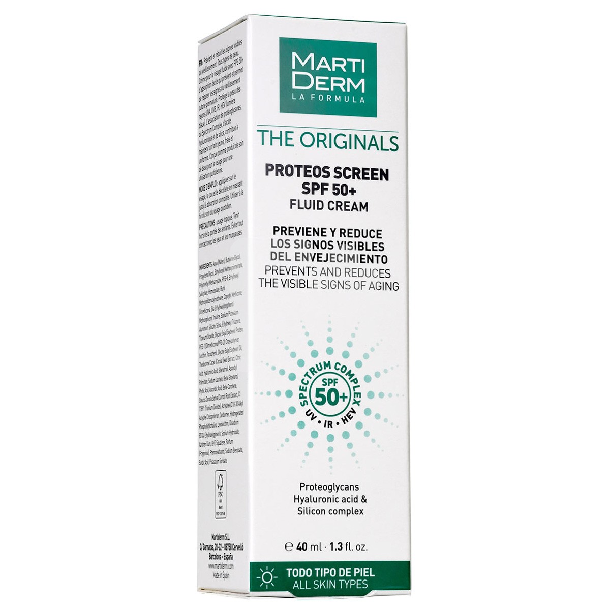 MartiDerm The Originals Proteos Screen SPF50+ 40ml