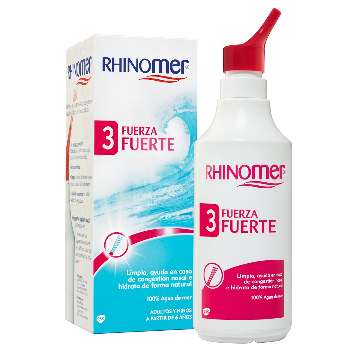 Rhinomer fuerza 3 fuerte 135ml