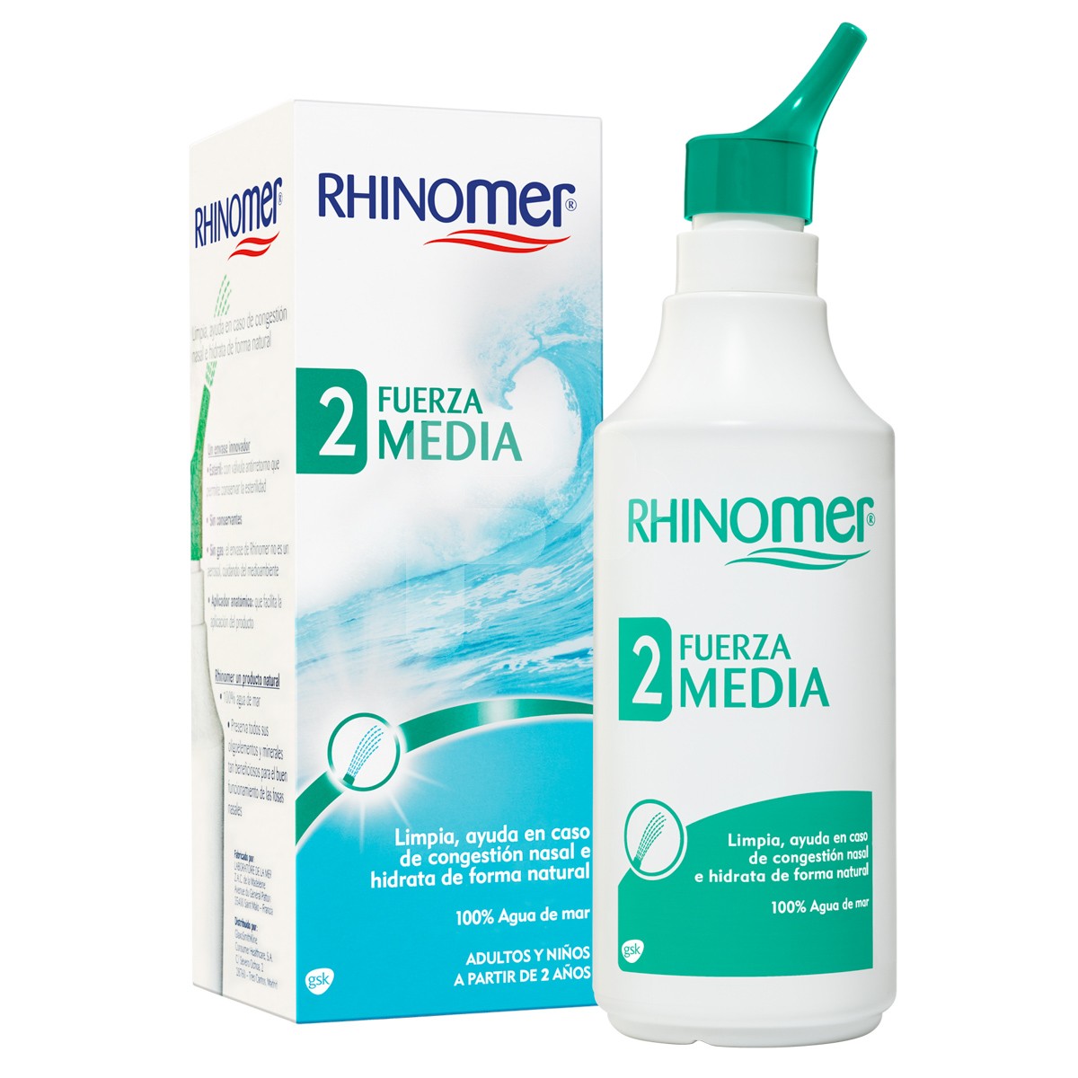 Rhinomer fuerza 2 media 135ml