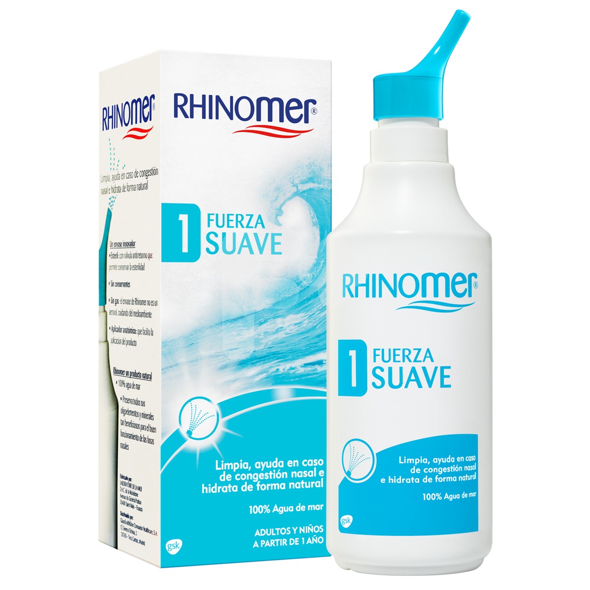 Rhinomer fuerza 1 suave 135ml