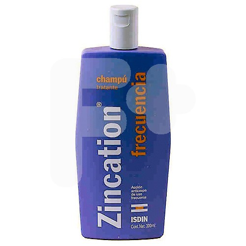 Zincation champú frecuencía 400ml