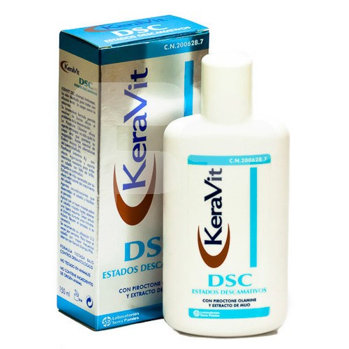 KERAVIT DSC CHAMPU ANTICASPA 150ML