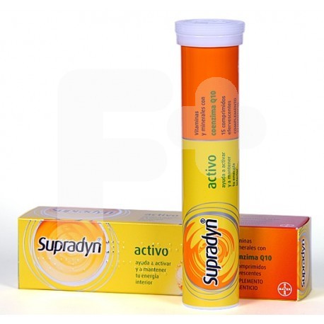 Supradyn activo 15 comp. efervescentes
