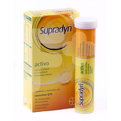 SUPRADYN ACTIVO 30 COMP. EFERVESCENTES