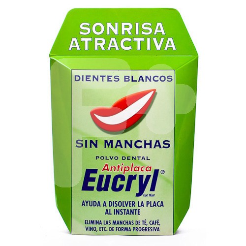 EUCRYL ANTIPLACA POLVO DENTAL 50 GR.