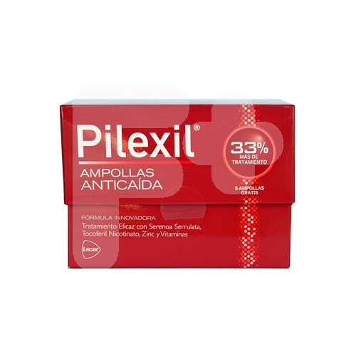 Pilexil anticaída 15 ampollas 5ml