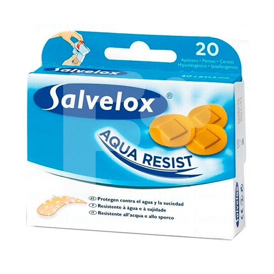 Salvelox apósito plastico redondo 20uds