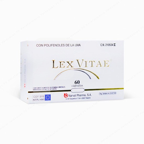 Lex vitae 60 capsulas Lex vitae 60 capsulas