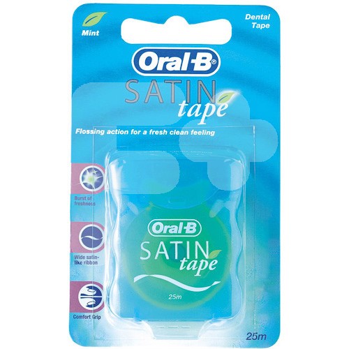 OralB Satin Tape Cinta dental Menta 25ml