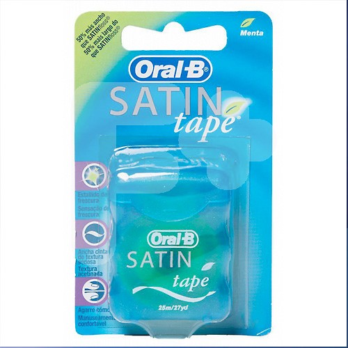 OralB Satin Tape Cinta dental Menta 25ml