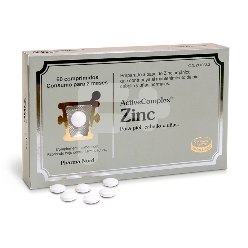 ACTIVE COMPLEX ZINC 60 COMPRIMIDOS