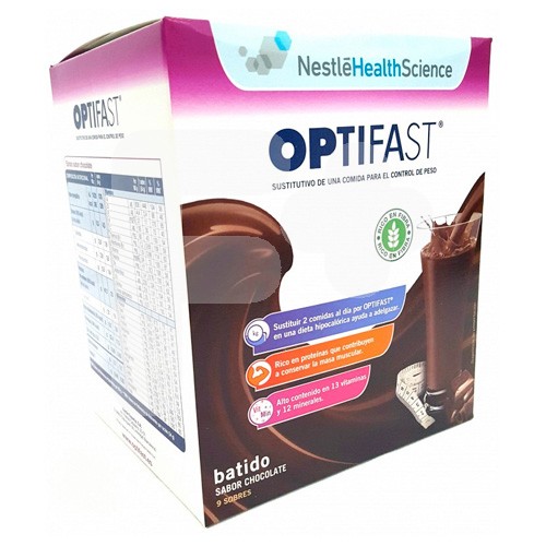 Optifast batido chocolate 12 sobres 55g