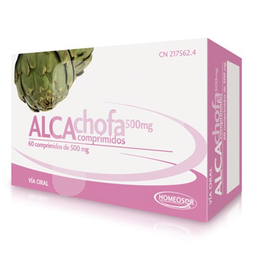 ALCACHOFA 60 COMPRIMIDOS        HOMEOSOR