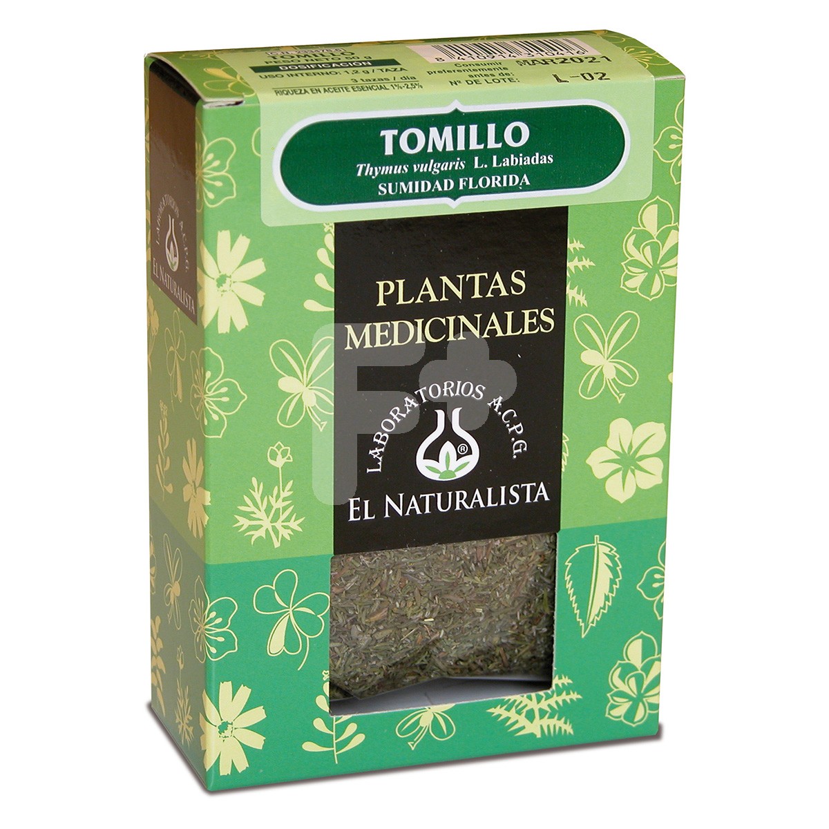 EL NATURALISTA TOMILLO 50 G.