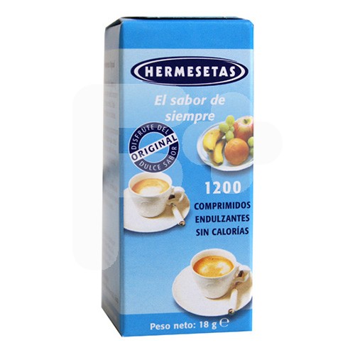 Hermesetas original 1200 comprimidos