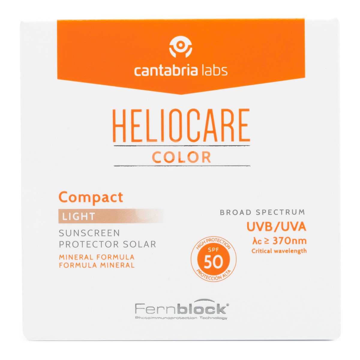 Heliocare compacto color light SPF50 10g Heliocare compacto color light SPF50 10g