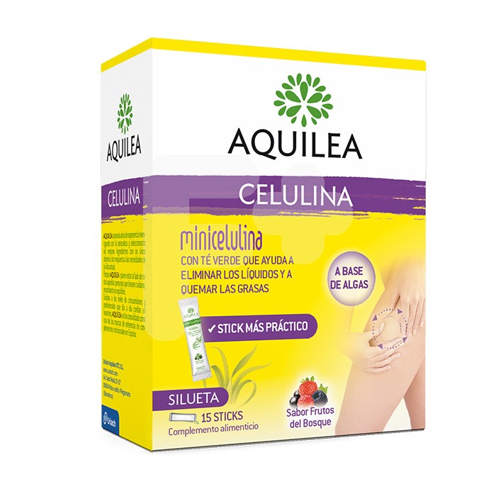 Aquilea mini celulina te verde 15 sticks