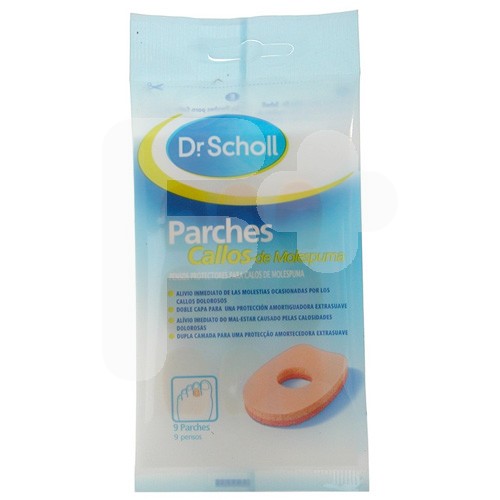 SCHOLL CALLOS MOLESPUMA ESCUDO 9 PARCHES