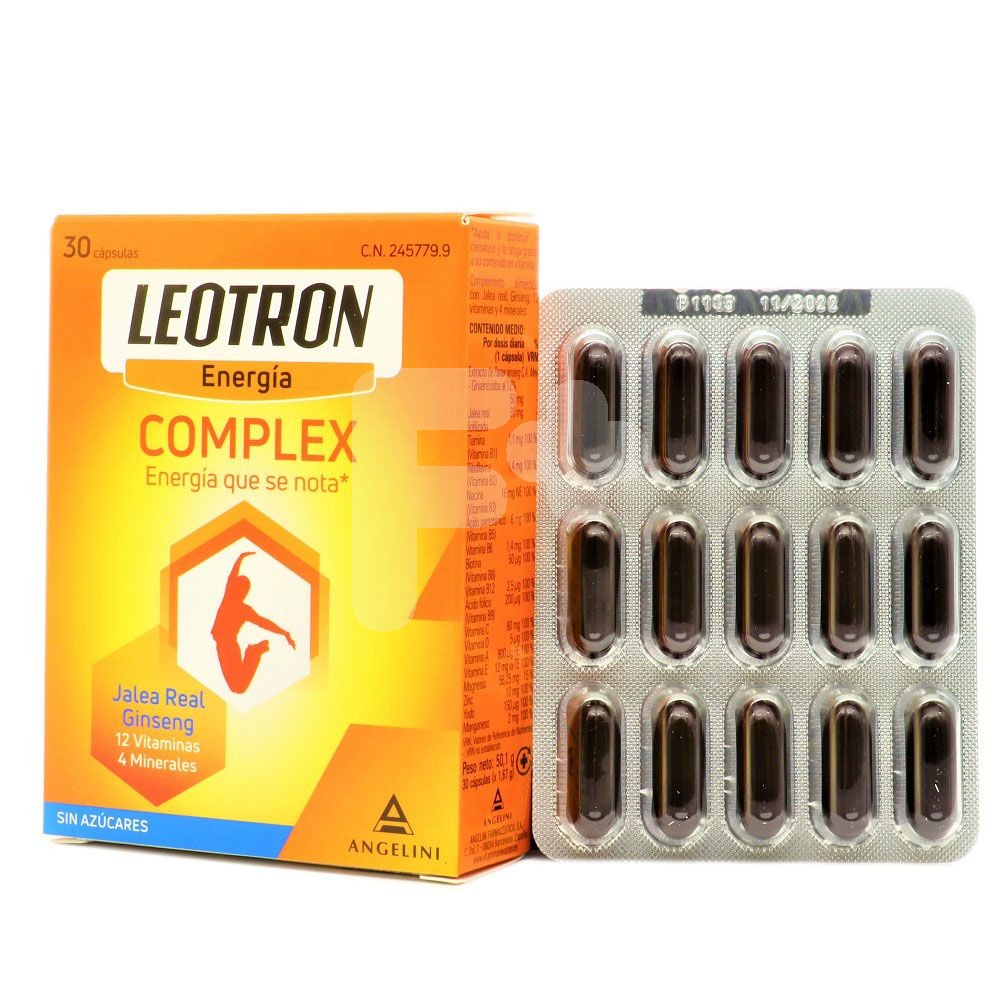 Leotron complex 30 capsulas