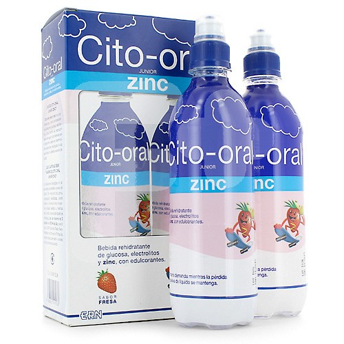 CITO-ORAL JUNIOR ZINC 2X500ML.