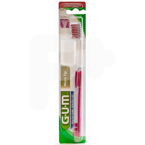 GUM MICRO TIP CEPILLO PEQUEÑO SUAVE GUM MICRO TIP CEPILLO PEQUEÑO SUAVE