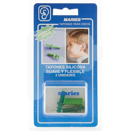 Maries Tapones silicona niños 2 uds