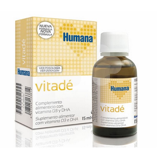 Humana Vitade Vitamina D3 15ml.