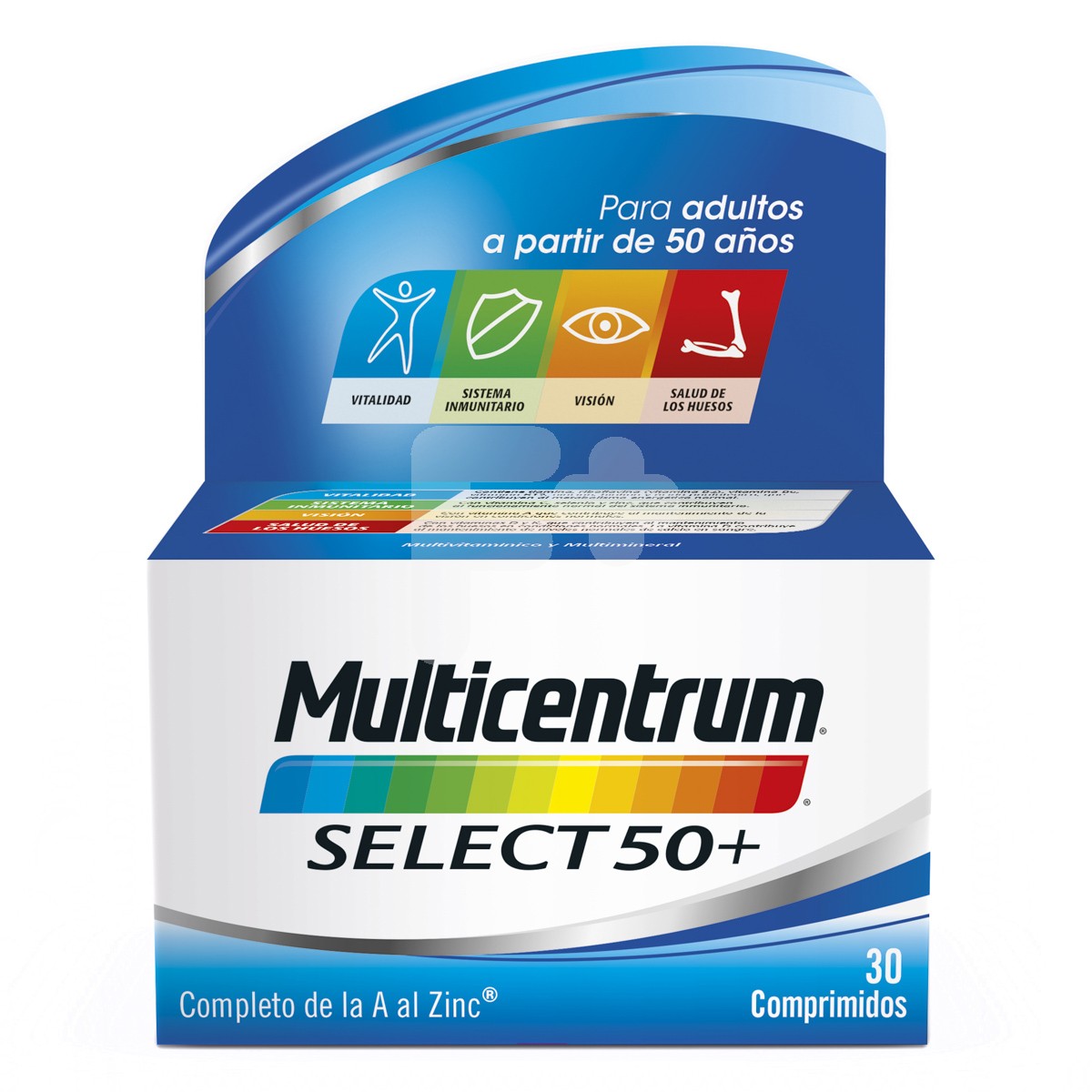 Multicentrum select 50+ 30 comprimidos