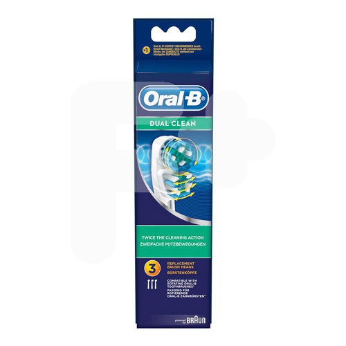 OralB recambio cepillo eléctrico dual action 2u OralB recambio cepillo eléctrico dual action 2u