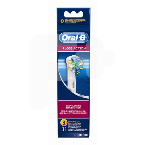OralB Floss Action recambio cepillo eléctrico 3u OralB Floss Action recambio cepillo eléctrico 3u